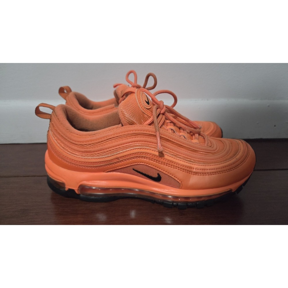 Nike Air Max 97 Atomic Orange Black AM97 DM8338-800 Women's Size 9.5 CLEAN